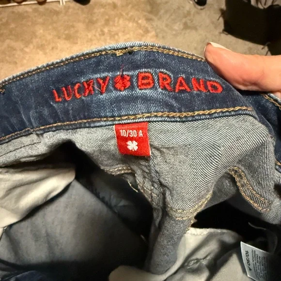 Lucky Brand Women's Indigo Wide Leg Jeans - Picture 5 of 5